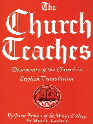 cover image of The Church Teaches